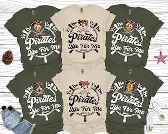 Custom Family Cruise Shirts, Mickey and Friends Pirate Night Cruise T-shirt, Matching Trip Tee