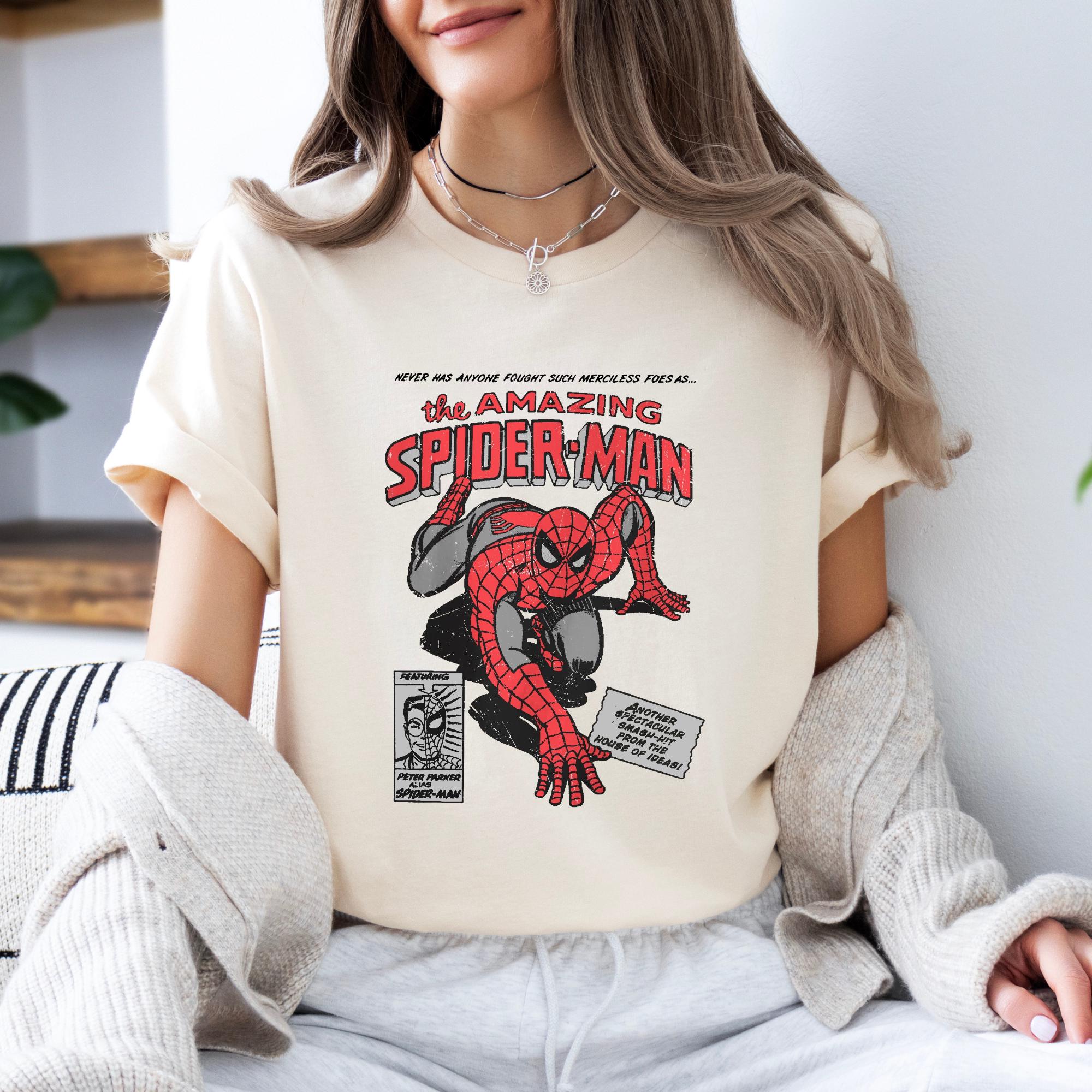 Vintage 90s Amazing Spider-man Comic Shirt - Etsy