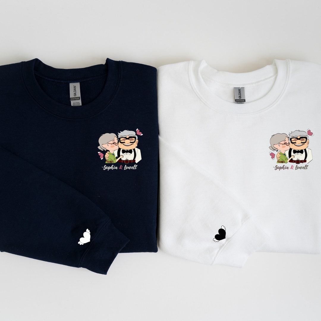 Carl and Ellie Matching Sweatshirt, Adventure is Out There Hoodie ...