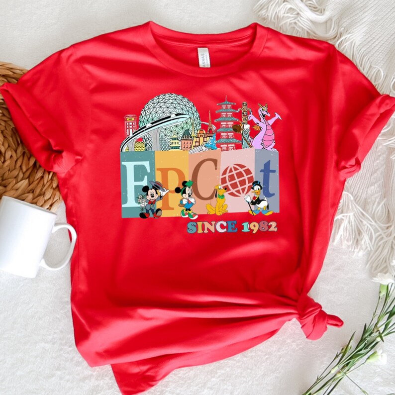 Epcot Shirt World Traveler Shirt Epcot Since 1982 Disney Etsy