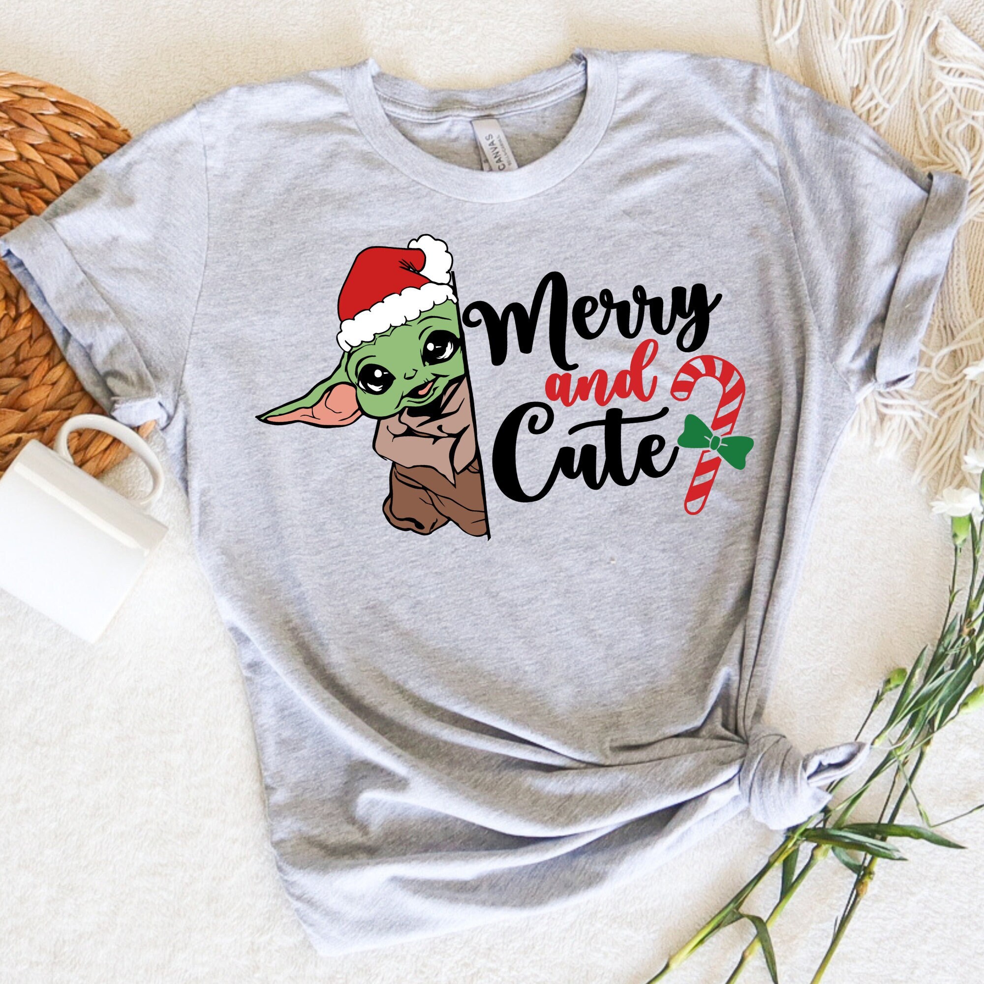 Baby Yoda Christmas Shirt, Christmas Shirt, Baby Yoda Party Shirt