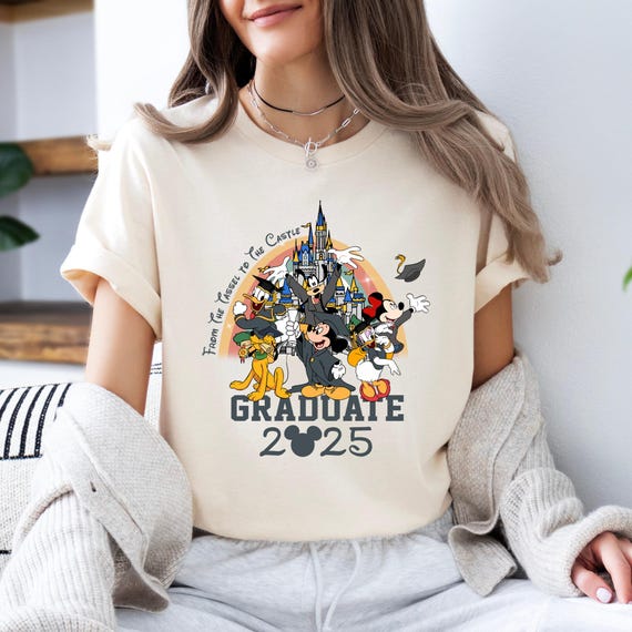 Graduate Mickey and Co Shirt, Disney Grad Trip Shirt, Disney - Main Image