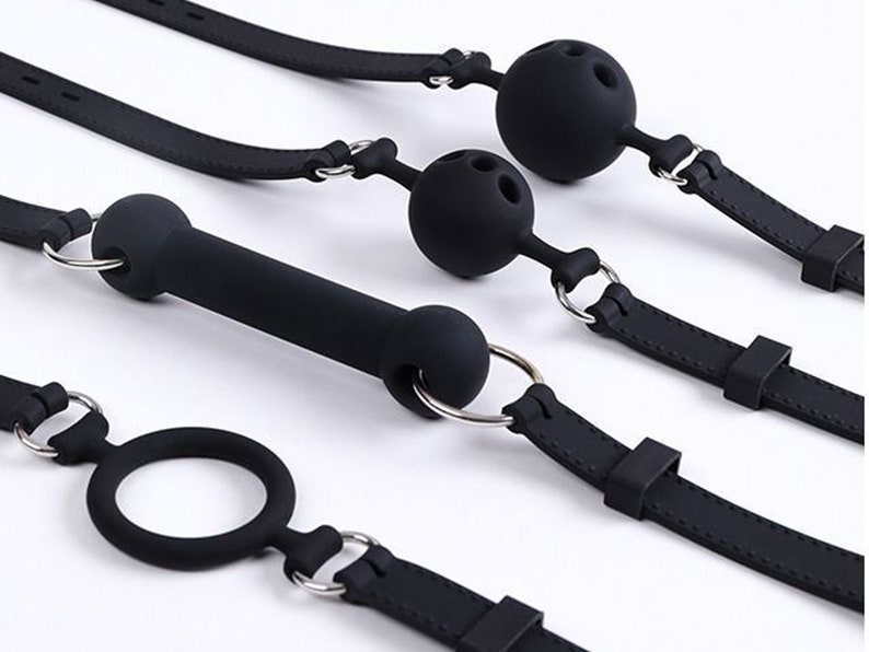 BDSM Ball Knebel Bondage Weicher Silikon Mundknebel Kinky Etsy.de