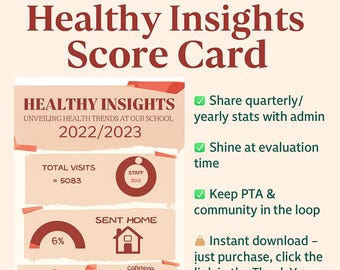 School Nursing Score Card