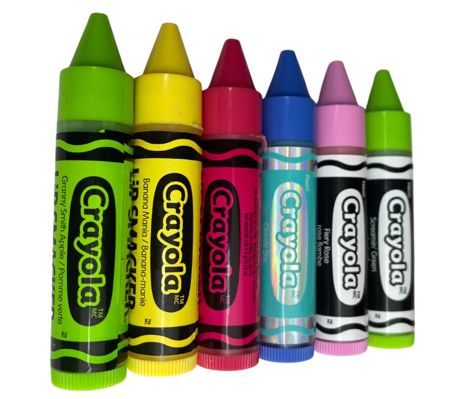 Lip Smacker Crayola Lip Balm Etsy