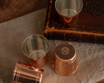 CMK Vintage Inspired Shot Glass Set of 4