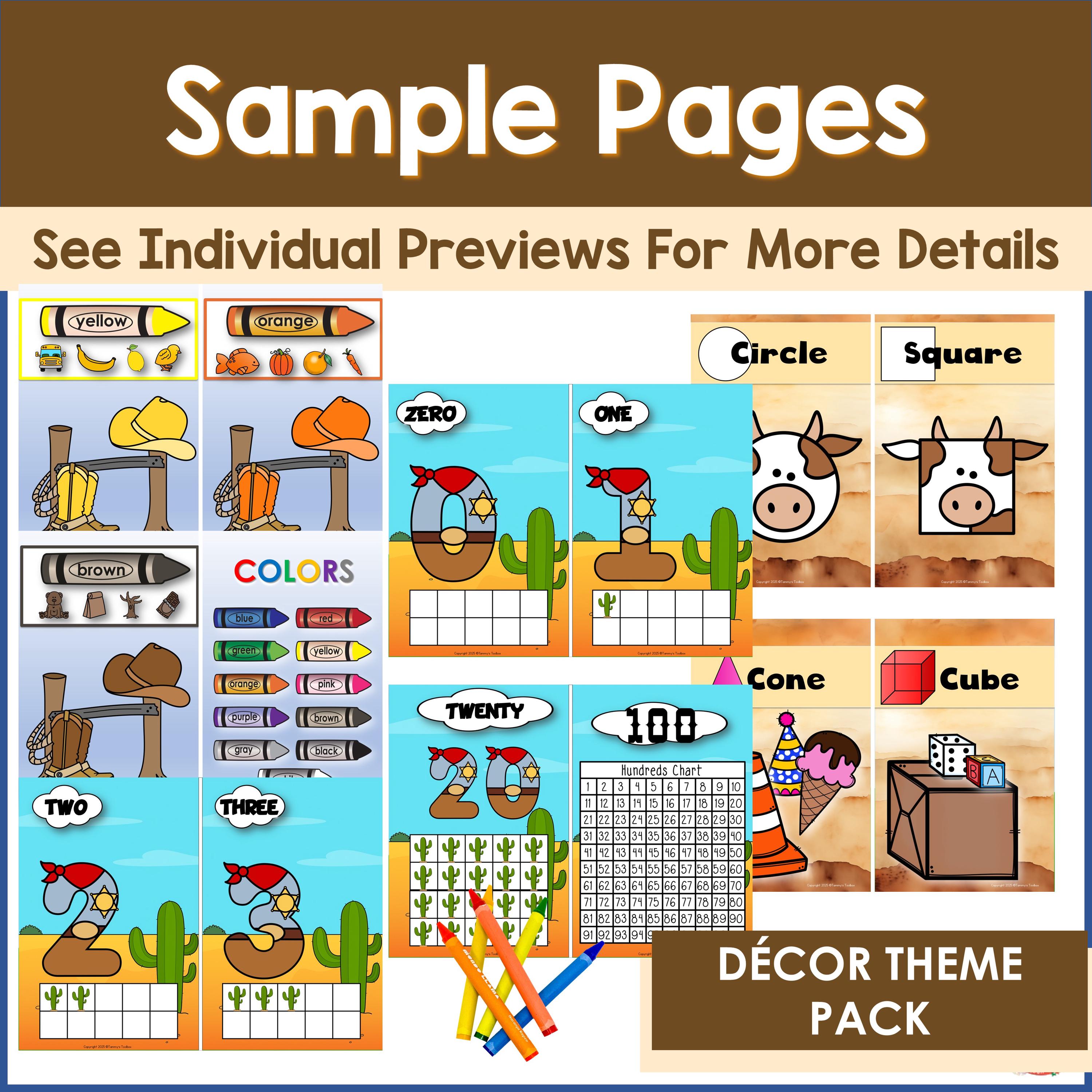 Editable Wild Western Classroom Decor Bundle | Highland Cow Theme ...