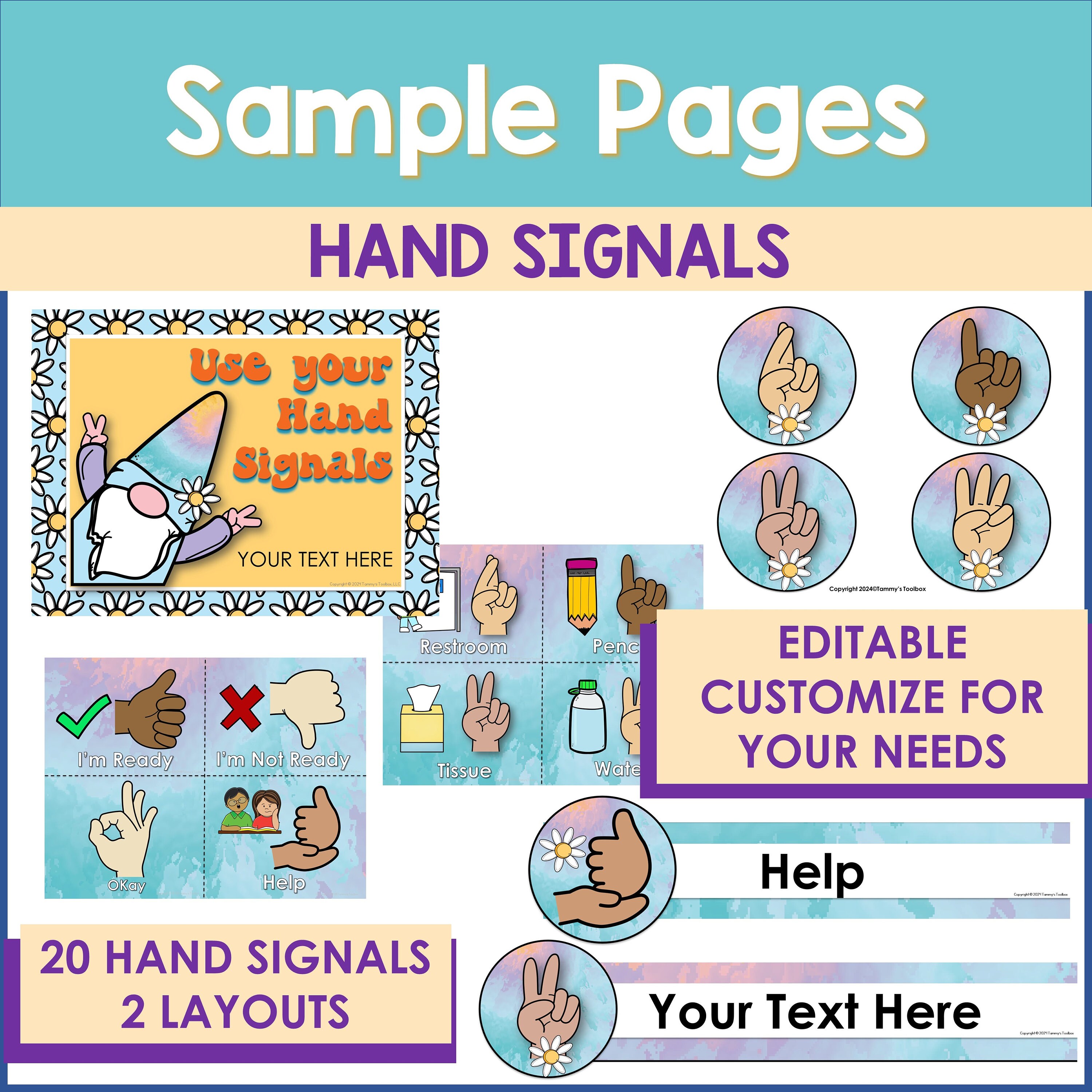Retro Groovy Classroom Management Decor Set, Behavior Charts, Class ...