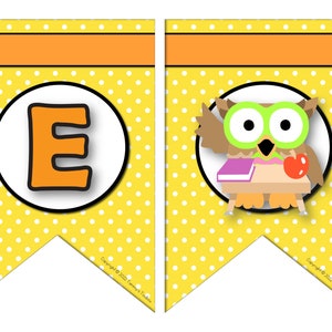 Owl Theme Bulletin Board, Owl Craft Set, Classroom Decor, All About Me ...