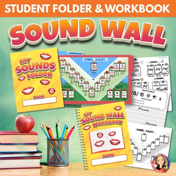 Personal Sound Wall Folder and Workbook Aligned With the Etsy