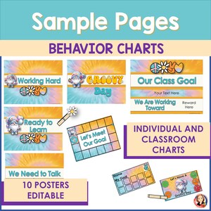 Groovy Retro Classroom Decor Bundle, With Bonus Back to School Craft ...
