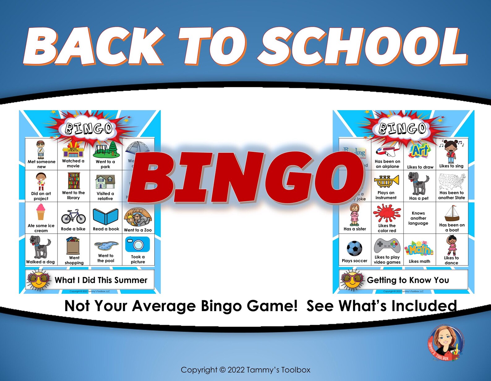 All About Me Bingo - Perfect for Back to School! Classroom Icebreaker ...