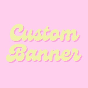 Aangepaste gepersonaliseerde banner kinderstoelbanner voor verjaardagsfeestje, babyshower, jubileum
