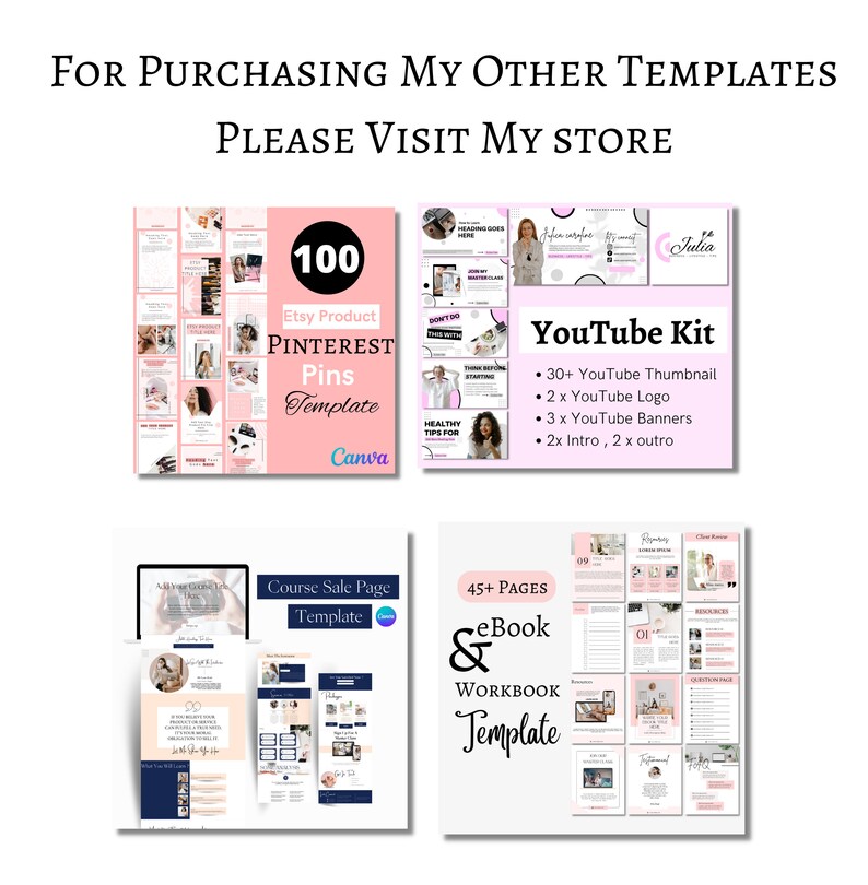 Digital Business Card Bundle Taxable Real Estate Template Etsy