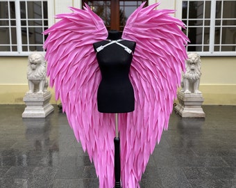 Pink Angel Wings Costume Accessories Photo shoot