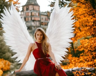 Treatürself angel wings long dress White b4dfe084-edea-47e9-a822-