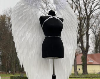 Angel wings, white wings, cosplay wings costume, costume for foto shoot, wings for dancing, wings for perfomances, choice size