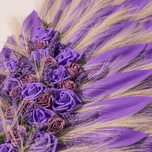 Wall decor, wall angel wings, flower wings for the wall decor, purple wings, color wings decor, angel wings for wall decoration, wings