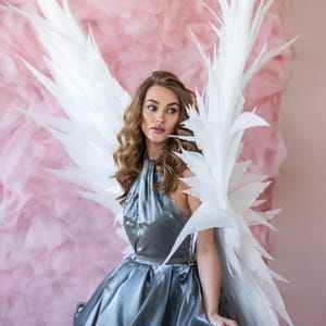 Angel costume for fotoshoot, Victoria secret wings, big angel cosplay wings, angel white wings, butterfly wings, white wings, Choice size