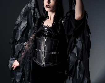 Black Angel Wings Costume, Large Cosplay Wings, Dance Performance Accessory