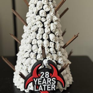 Bone Temple STL File | Gothic Skull Shrine | Dark Fantasy 3D Print Model