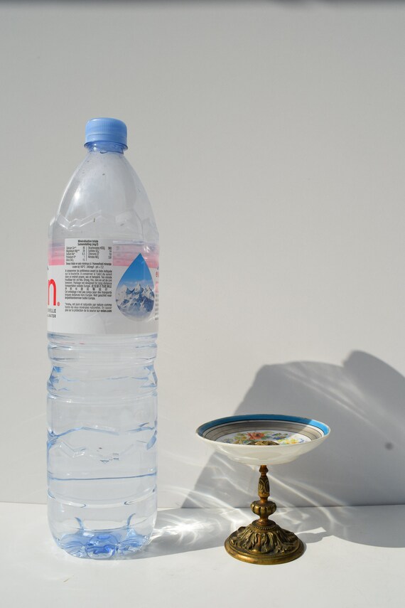 Antique ring sizer in porcelain and bronze Gem