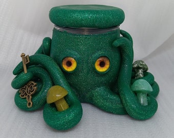 2 oz Custom Octopus Jar