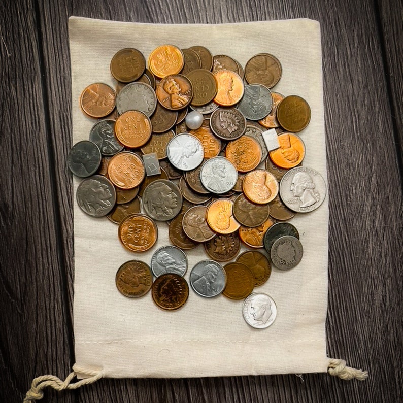 Rare US Coin Vault Bag UNSEARCHED Vintage Lot Etsy