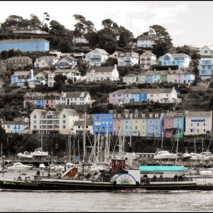 KINGSWEAR CASTLE, DARTMOUTH - Paddle Steamer Print, Photographic Fine Art Print