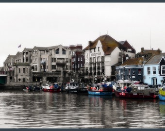 WEYMOUTH HARBOUR,Photographic Fine Art Print