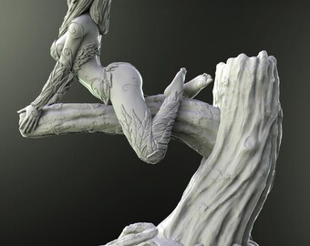 Arbre Figure 3D STL File - 3D Design 3D Printer Arbre figure STL