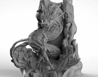 Shiryu Diorama Cachoeira 3D STL File - 3D Design 3D Printer Diorama Cachoeira STL
