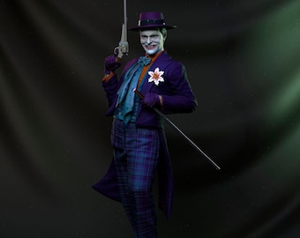 Nicholson Joker 3D STL File - 3D Design 3D Printer Joker STL