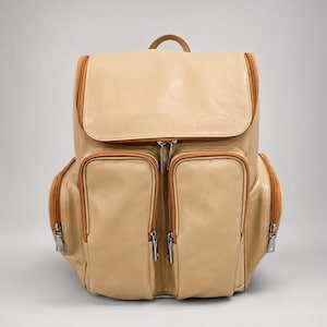 best full grain leather backpack aa diaper bag Full Grain Leather Diaper Bag