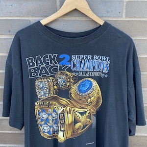 Vintage 1994 Dallas Cowboys NFL Football T-shirt / Super Bowl / Single Stitch / Sportswear / Streetwear / Rare Sports Tee / Made In USA