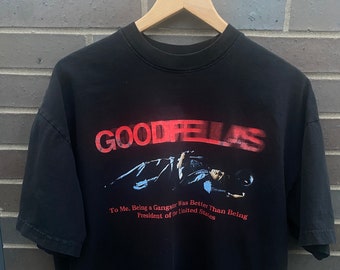Vintage 90s Goodfellas Movie Promo T-shirt / Vintage Movie Tee / Made In USA / Rare Vintage / Movie Shirt