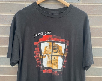 Vintage 90s PEARL JAM 1992 Drop in the Park Single Stitch Concert