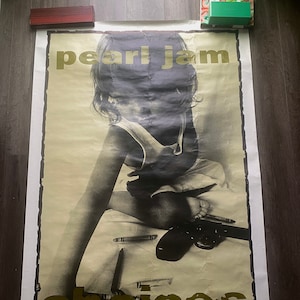 Jahrgang 1992 Pearl Jam „Choices“ Poster / Vintage Grunge Poster / Musik Promo Druck / Band Tee / Pearl Jam Erinnerungsstücke / Rock Souvenir