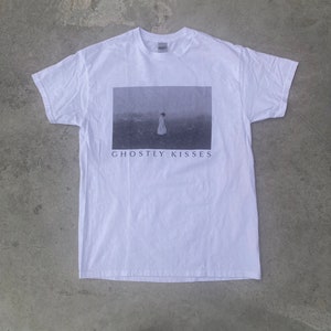 Ghostly Kisses Band Shirt / Music T-Shirt / Graphic Shirt / Music Promo / Band Tee / White Tee / Size Medium