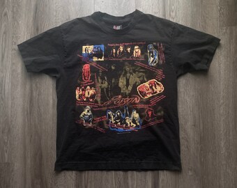 Vintage 1993 Poison “native Tongue” World Tour Shirt / Vintage 90s