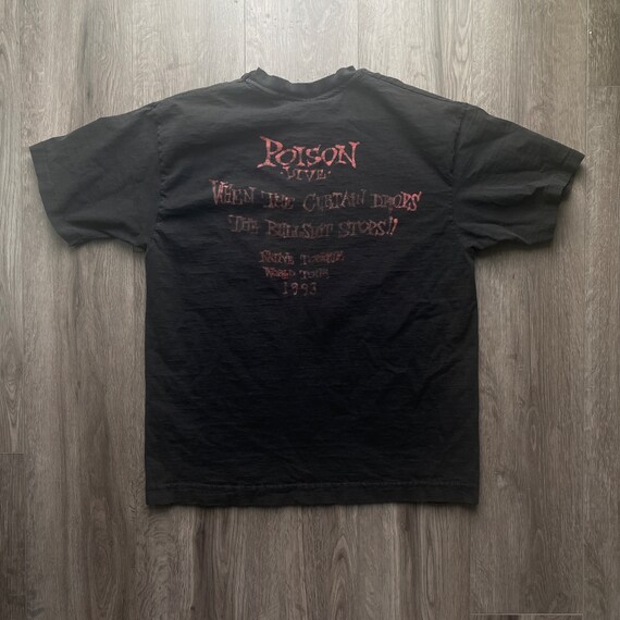 Vintage 1993 Poison “native Tongue” World Tour Shirt / Vintage 90s