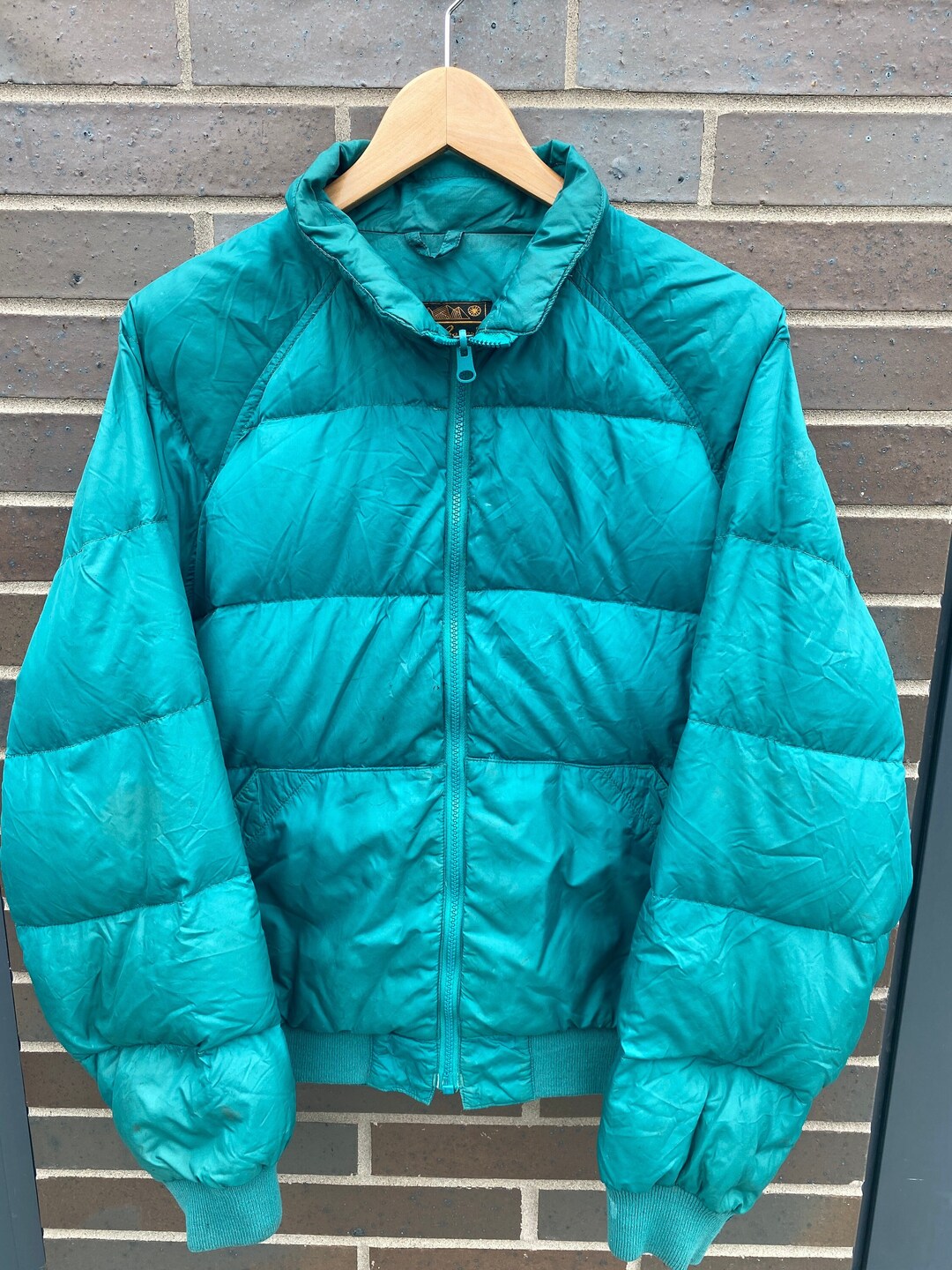 ジャケット・アウター 90s Eddie Bauer goose down puffer jacket VTG 80s 90s Eddie Bauer Goose Down Puffer Jacket Adult XL