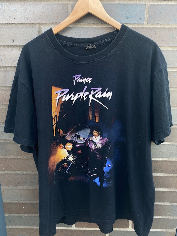 Purple rain vintage store tee