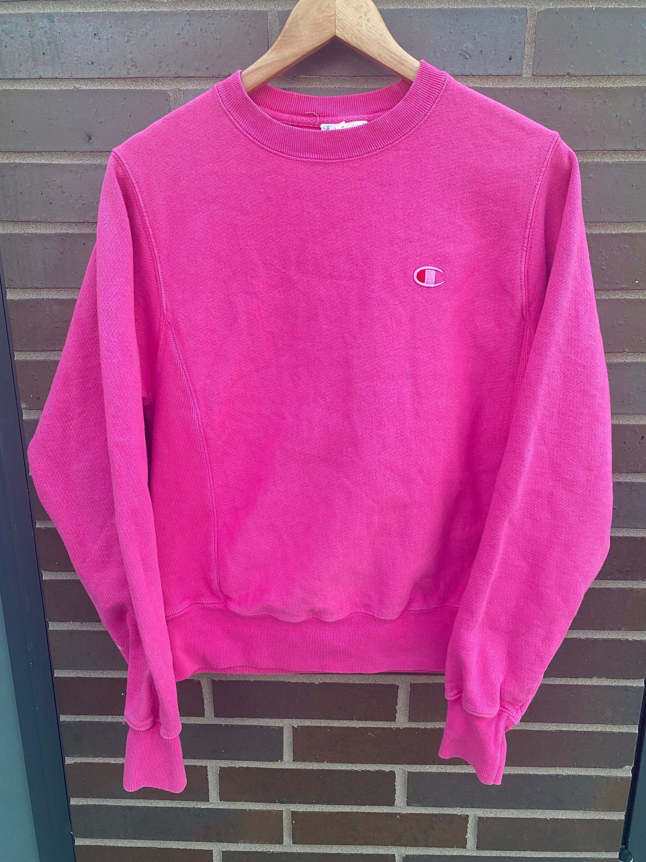 Vintage 90s Pink Champion Sweatshirt / Vintage Pullover Vintage 90s Pink Champion Sweatshirt / Vintage Pullover
