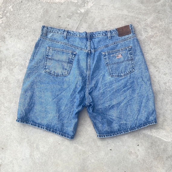 パンツ 90s polo jeans Ralph Lauren buggy shorts Buy Vintage 90s Polo Ralph Lauren Denim Shorts Size 42 / RL Polo