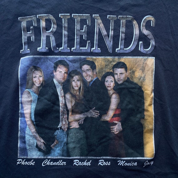 Vintage 90s Friends TV Show Promo T-shirt / Vinta… - image 3