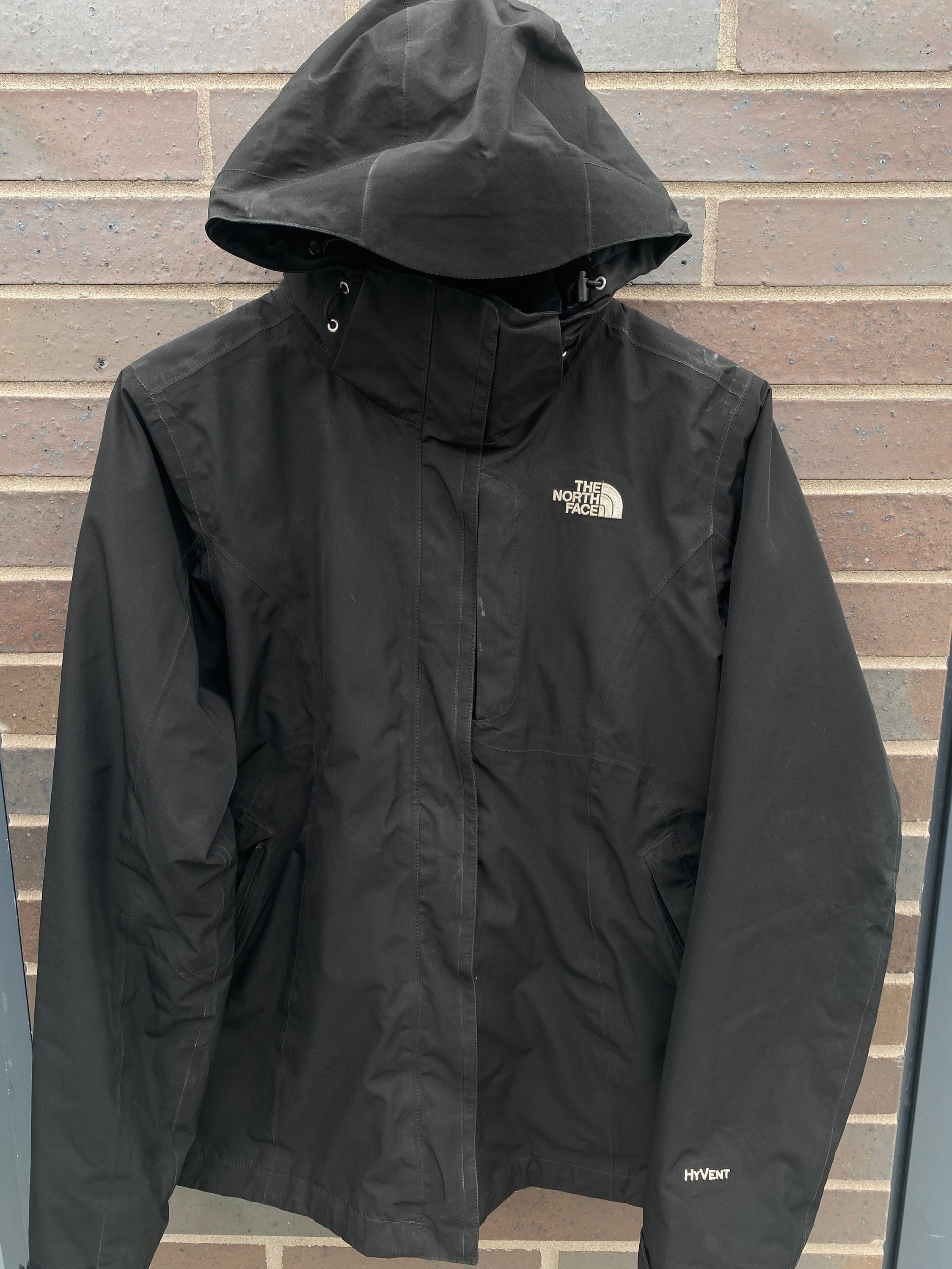 Vintage 90s the North Face Hyvent Jacket / Winter Coat / Vintage North Face  / Winter Jacket / Streetwear / Shell Jacket / North Face Shell 