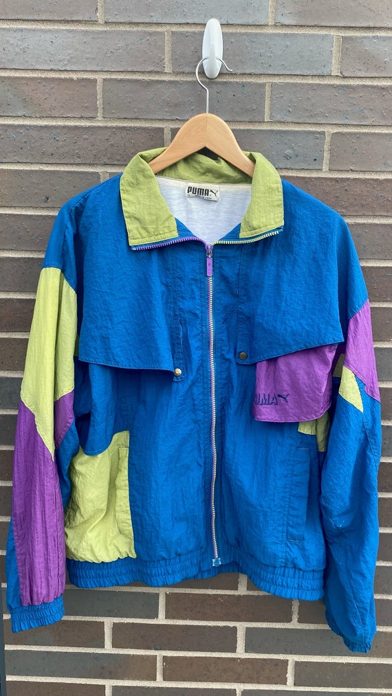 Puma full zip wind cheap jacket
