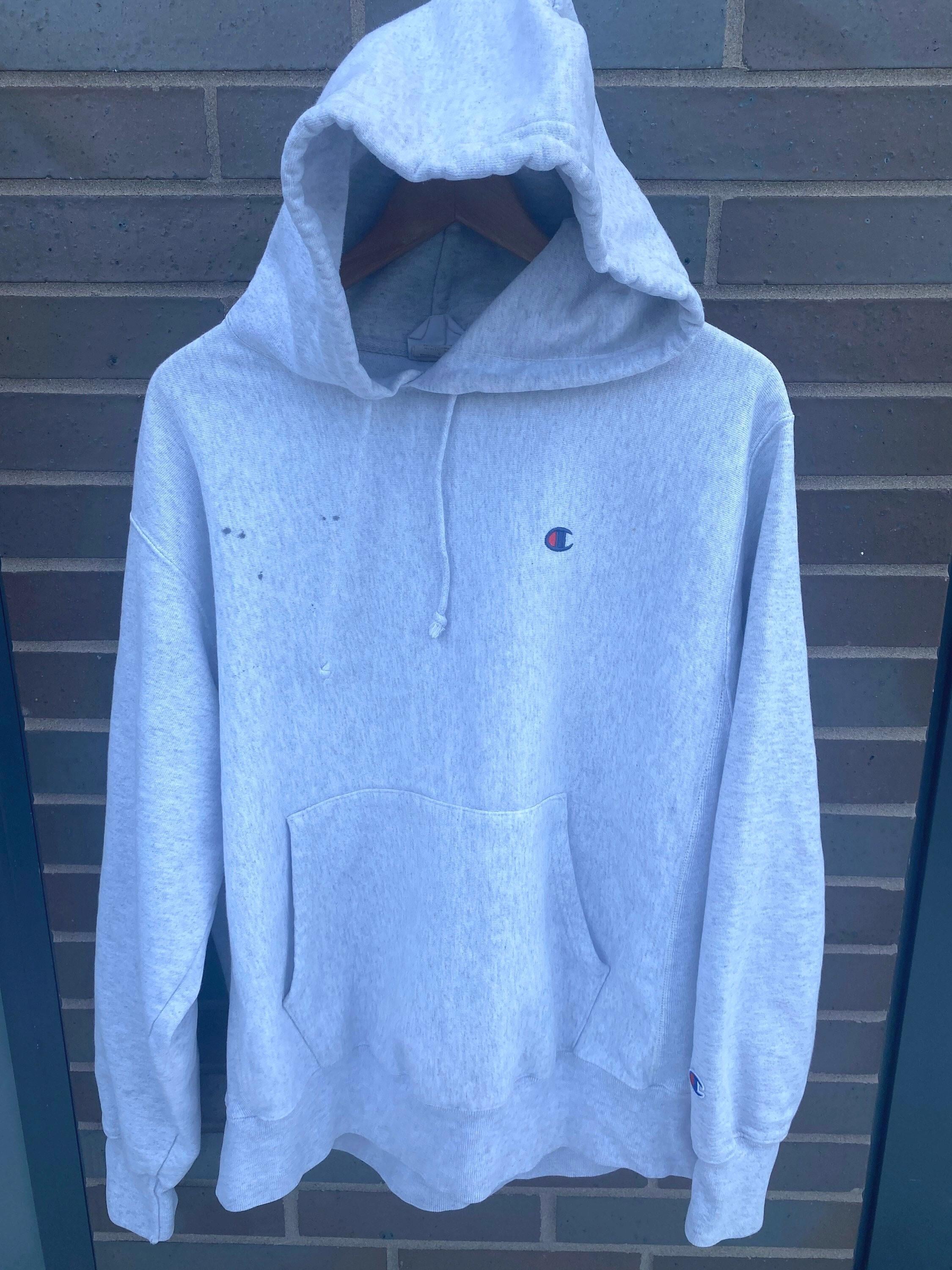 Vintage 90s Champion Reverse Weave Blank Hoodie / Vintage Champion