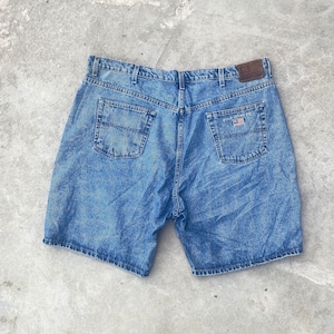 【★Ralph Lauren★Women's Vintage Denim Short Pony刺繍入り】 Polo Ralph Lauren Shorts Womens 8 Blue Jean Denim Pony